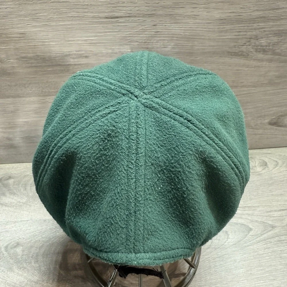 Vtg Nike Fit Fleece Hat Aztec Print Green Geometric Ball Cap RARE!